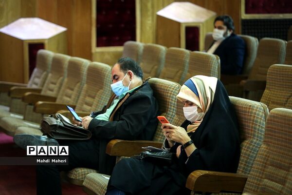 نشست خبری دبیرکل و سخنگوی جمعیت هلال احمر