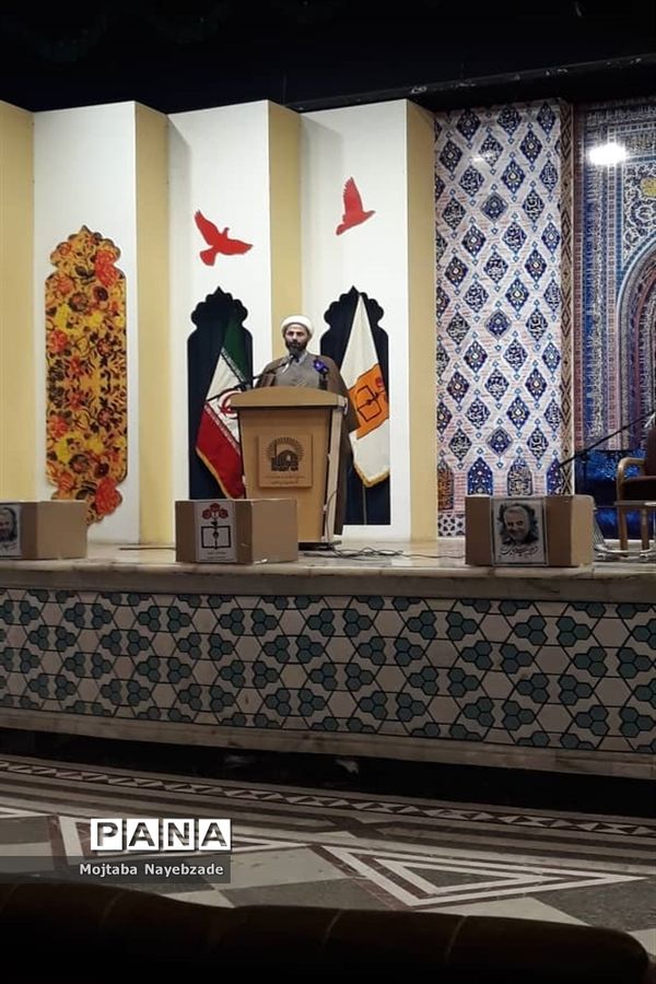 آیین افتتاحیه اردوهای مجازی راهیان نوردانش آموزان خراسان رضوی