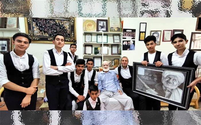 معلم هنرمندی که دانش‌‌آموزانش را به دیدار اسطوره موسیقی کشور برد
