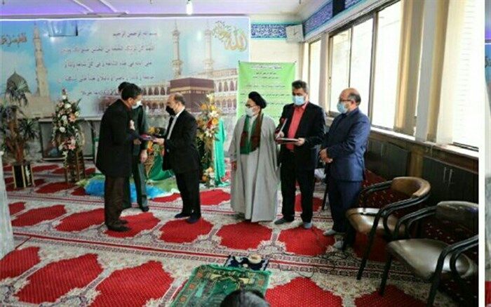 تجلیل از جانبازان فرهنگی آموزش و پرورش ناحیه ٢ مشهد