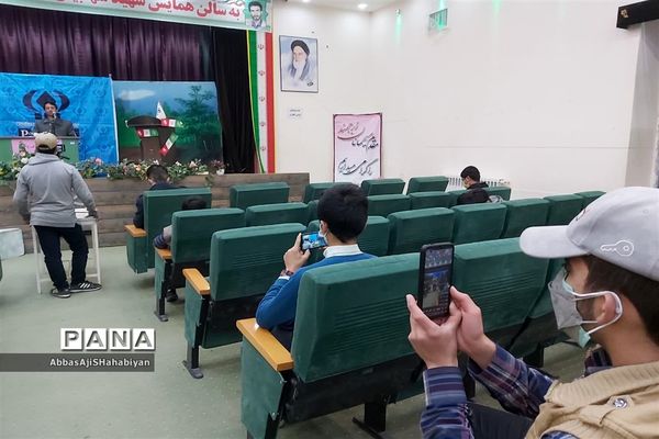 نشست خبری معاون پرورشی و تربیت بدنی کاشمر با خبرنگاران پانا