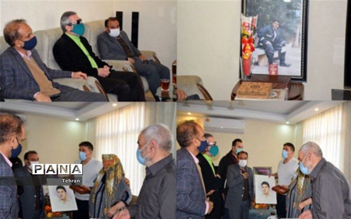 تکریم خانواده شهید آتش نشان ناصر مهرورز در برنامه «مهرآیین»