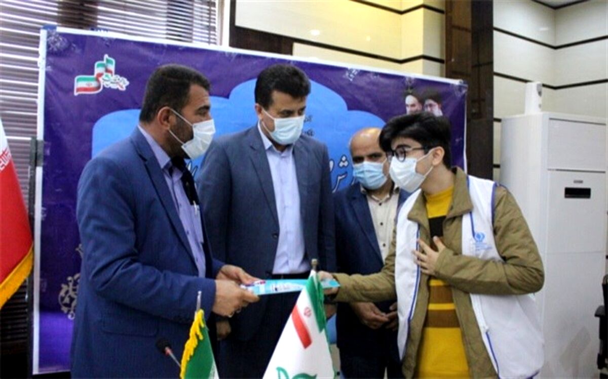 مراسم تجلیل از مدرسان و دانش‌آموزان خبرگزاری پانا استان بوشهر برگزار شد