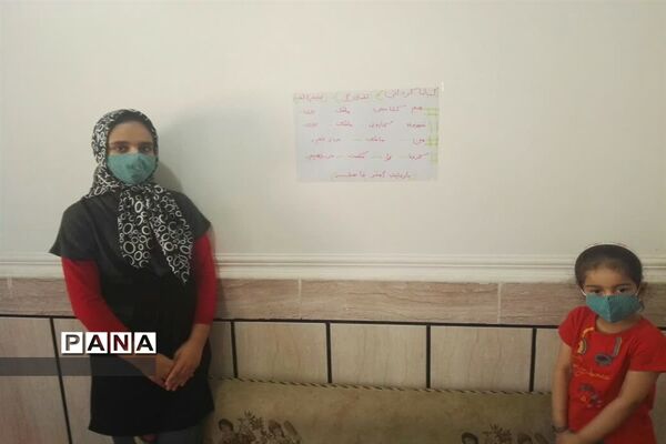 راه‌اندازی پویش ماسک می زنم  توسط فرهنگیان و دانش آموزان کارون