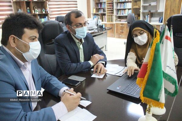 نشست هیات رئیسه مجلس دانش آموزی استان بوشهر