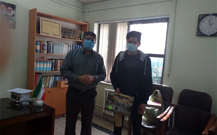 درخشش دانش آموزی از جوادآباد در جشنواره کشوری علمدار