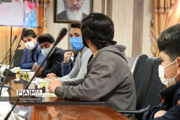 نشست مجلس دانش‌آموزی شهرستان رزن