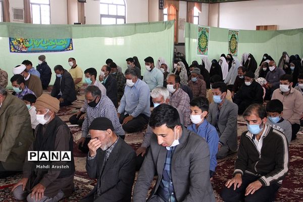 برگزاری اولین  نمازجمعه سال1400درشهرستان خوسف