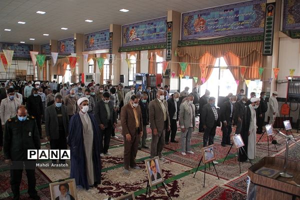 برگزاری اولین  نمازجمعه سال1400درشهرستان خوسف