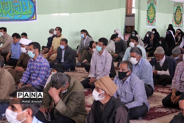 برگزاری اولین  نمازجمعه سال1400درشهرستان خوسف