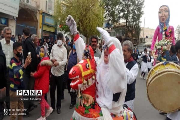 کارناوال استقبال از بهاردر کاشمر