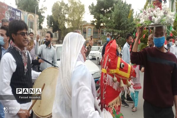 کارناوال استقبال از بهاردر کاشمر