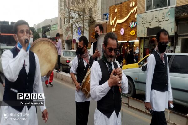 کارناوال استقبال از بهاردر کاشمر
