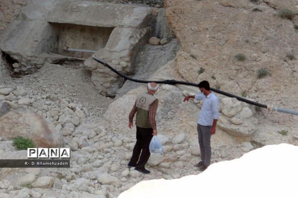 گروه جهادی ایثارگران بدون مرز استان بوشهر در روستای بن بید