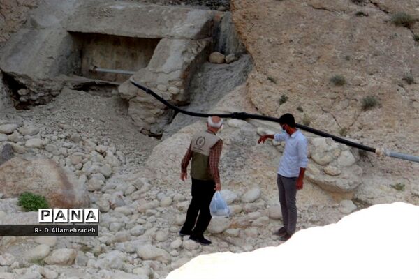 گروه جهادی ایثارگران بدون مرز استان بوشهر در روستای بن بید
