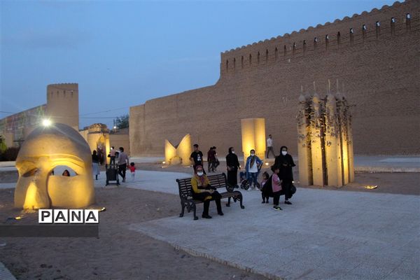 حال و هوای بافت جهانشهر یزد در ایام نوروز