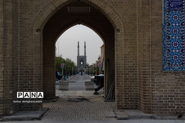 حال و هوای بافت جهانشهر یزد در ایام نوروز