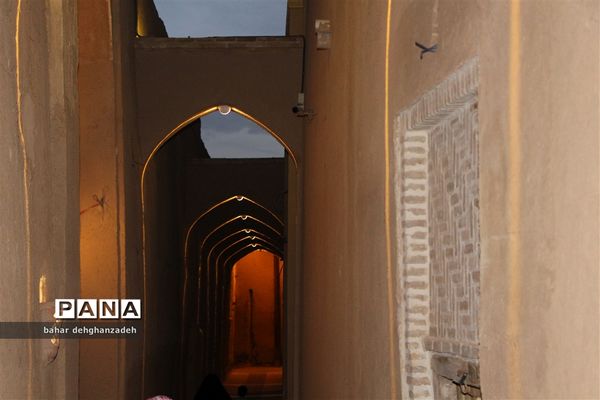 حال و هوای بافت جهانشهر یزد در ایام نوروز