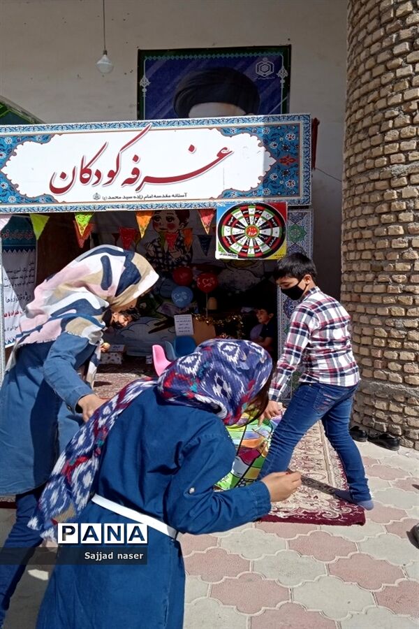 فعالیت های نوروزی  اعضای کانون میعاد در امامزاده سید محمد (ع)