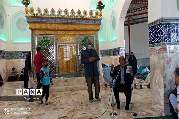 فعالیت های نوروزی  اعضای کانون میعاد در امامزاده سید محمد (ع)
