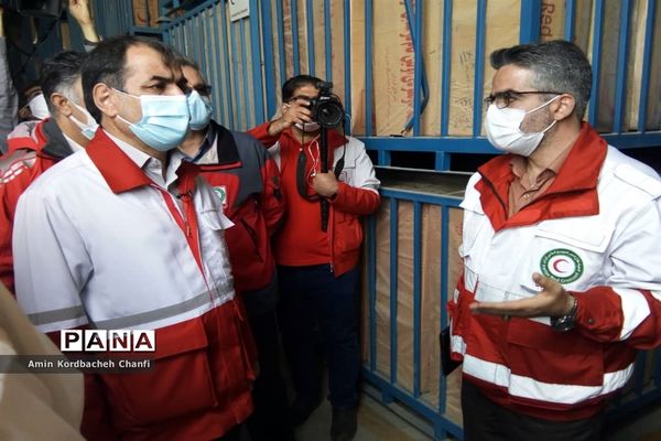 بازدیددبیرکل جمعیت هلال احمر از پایگاه های امداد و نجات بین شهری پاکدشت