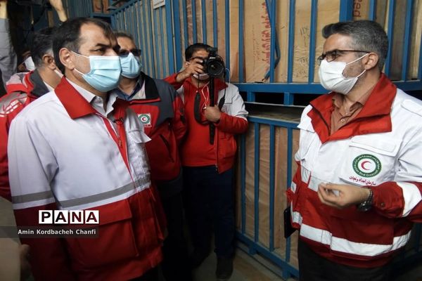 بازدیددبیرکل جمعیت هلال احمر از پایگاه های امداد و نجات بین شهری پاکدشت