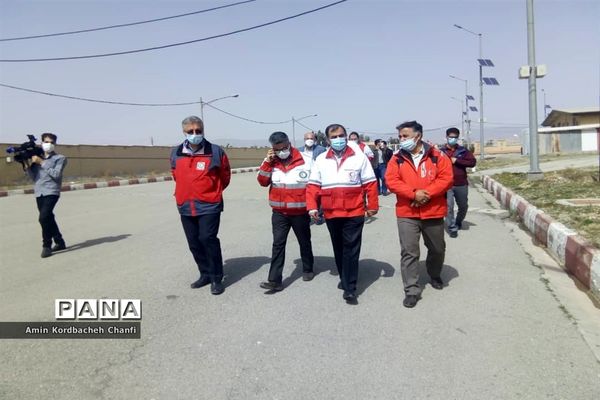بازدیددبیرکل جمعیت هلال احمر از پایگاه های امداد و نجات بین شهری پاکدشت