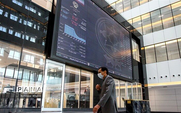 شاخص بورس منفی شد