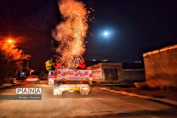 کاروان شادی شهرداری امیدیه ویژه میلاد حضرت مهدی صاحب زمان( عج)