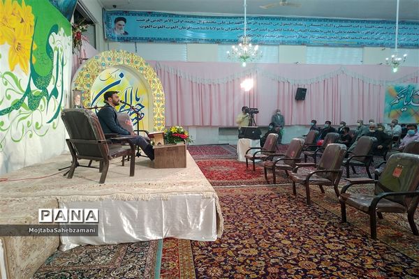 برگزاری مراسم ولادت حضرت مهدی (عج) در مهدیه کاشمر