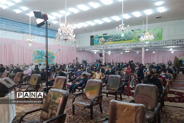 برگزاری مراسم ولادت حضرت مهدی (عج) در مهدیه کاشمر