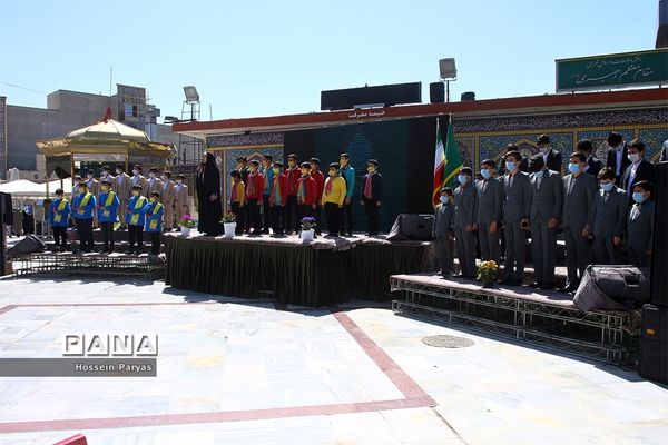 آیین افتتاحیه نخستین جشنواره ملی سرود آوای بی‌نشان‌ها