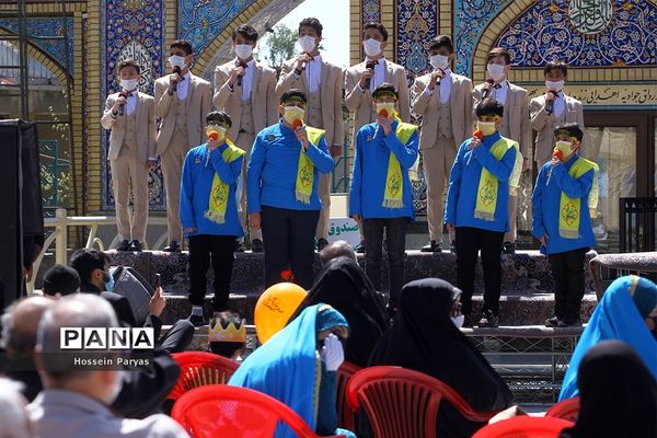 آیین افتتاحیه نخستین جشنواره ملی سرود آوای بی‌نشان‌ها