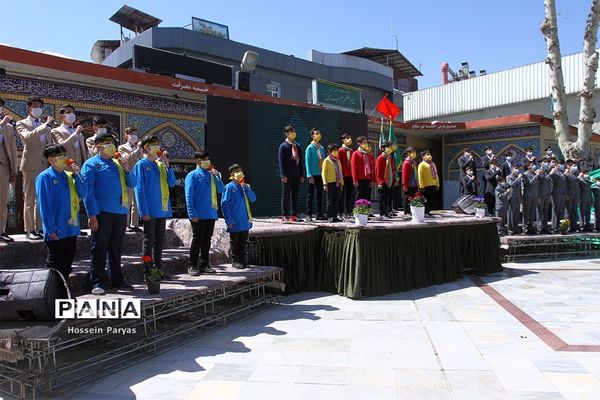 آیین افتتاحیه نخستین جشنواره ملی سرود آوای بی‌نشان‌ها