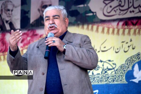 جشن نیمه شعبان در آرامستان بقائیه