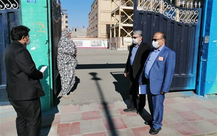 بازدید از مدارس در تعطیلات نوروزی