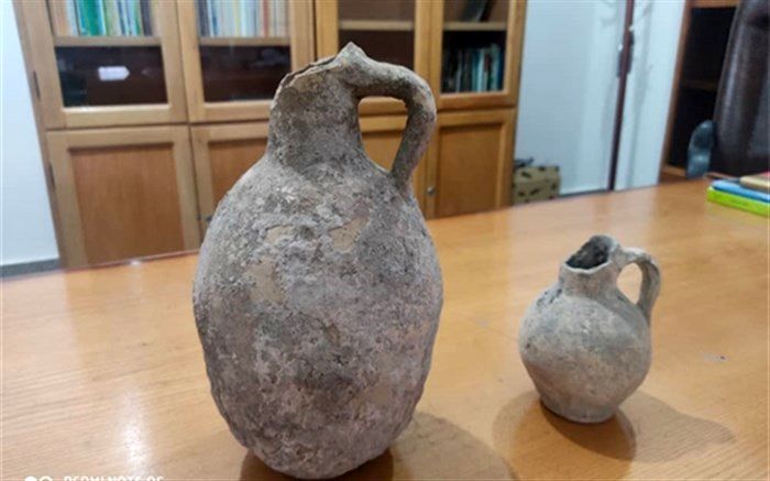 ظروف سفالی دوره اشکانی در شهرستان ابهر کشف شد