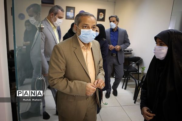 دیدار نوروزی معاون پرورشی و فرهنگی وزارت آمورش و پرورش با همکاران سازمان دانش آموزی