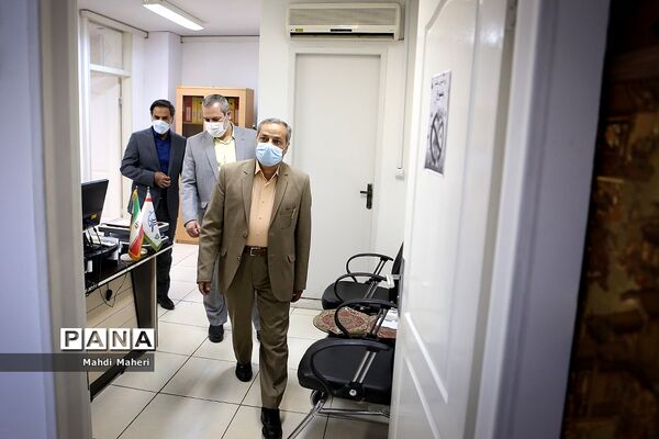 دیدار نوروزی معاون پرورشی و فرهنگی وزارت آمورش و پرورش با همکاران سازمان دانش آموزی
