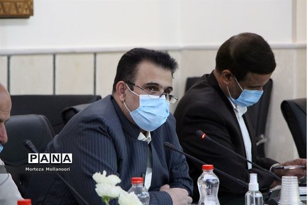 جلسه ویدیو کنفرانس مدیر کل  قرآن عترت و نماز وزارت آموزش پرورش با مدیران مدارس قرآنی