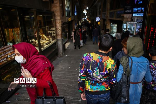 تهران در وضعیت قرمز بدون ماسک