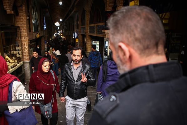 تهران در وضعیت قرمز بدون ماسک