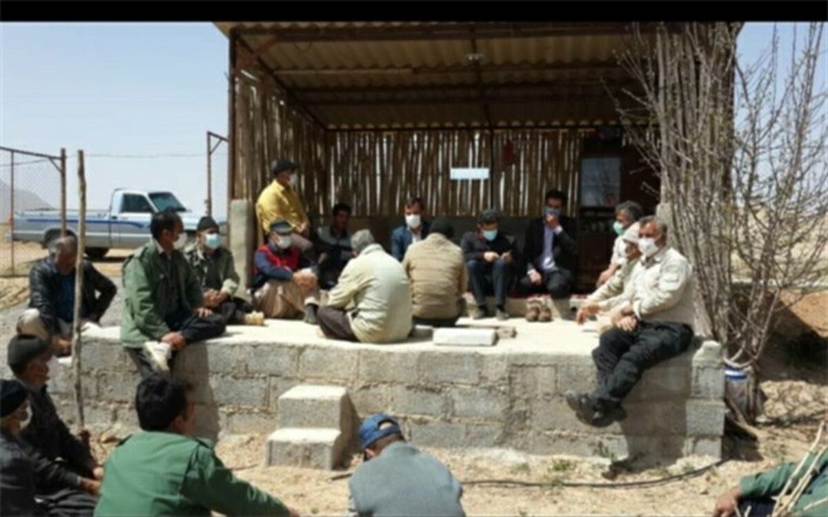 نشست صمیمی کارکنان جهاد کشاوری باکشاورزان