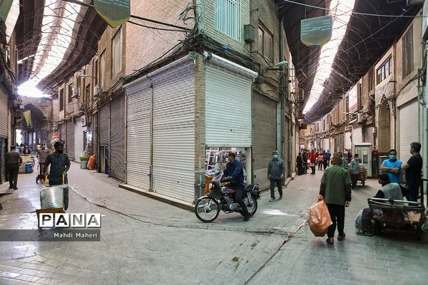 تعطیلی بازار تهران در وضعیت قرمز کرونایی