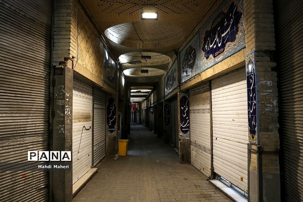 تعطیلی بازار تهران در وضعیت قرمز کرونایی