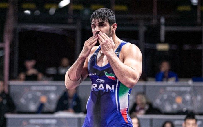 انتخابی کشتی آزاد المپیک؛ تانک ایرانی در 30 ثانیه المپیکی شد
