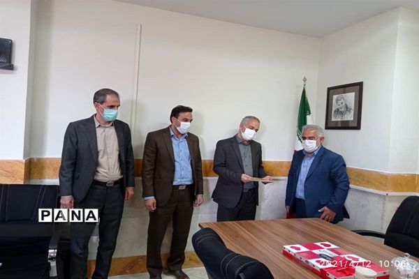 انتصاب معاون جدید پرورشی و تربیت بدنی شهرستان نظر آباد