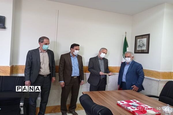 انتصاب معاون جدید پرورشی و تربیت بدنی شهرستان نظر آباد