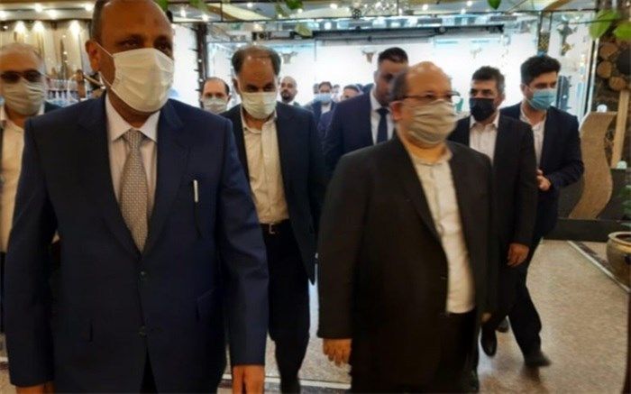 وزیر تعاون و کار ایران وارد نجف شد