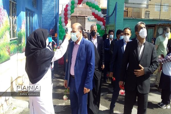 آیین افتتاحیه مدرسه پویا نجمه و سمیه در شهرستان قرچک